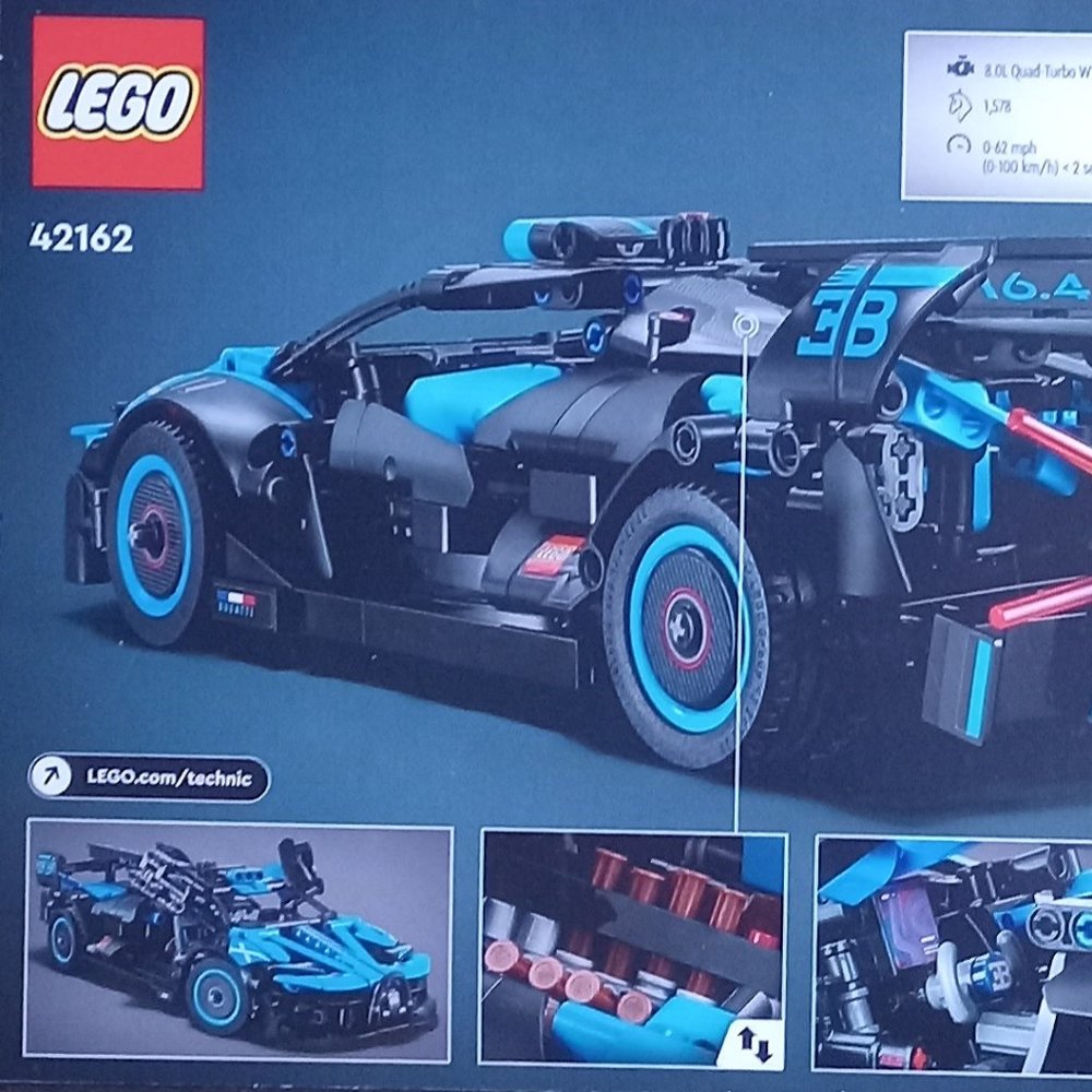 NIB Lego Technic Bugatti Bolide Racecar Building Set